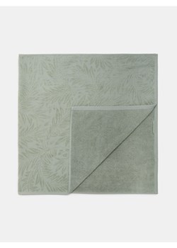 Sinsay - Bawełniany ręcznik z motywem roślinnym - zielony ze sklepu Sinsay w kategorii Ręczniki - zdjęcie 188696443