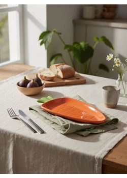 Sinsay - Półmisek w kształcie marchewki - pomarańczowy ze sklepu Sinsay w kategorii Misy i tace dekoracyjne - zdjęcie 188696600