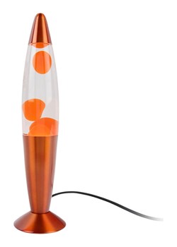 Leitmotiv Lampa lawa "Rocket" w kolorze pomarańczowym - wys. 41,4 x Ø 10,8 cm ze sklepu Limango Polska w kategorii Oświetlenie - zdjęcie 188697170