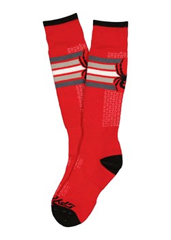 SPYDER Skarpety narciarskie "Sweep" w kolorze czerwonym ze sklepu Limango Polska w kategorii Skarpetki męskie - zdjęcie 188697241