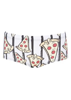 Arena Kąpielówki "Pizza" w kolorze biało-czarnym ze sklepu Limango Polska w kategorii Kąpielówki - zdjęcie 188698561