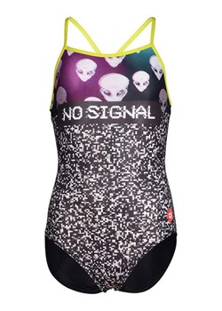 Arena Strój kąpielowy "Crazy" w kolorze czarnym ze sklepu Limango Polska w kategorii Stroje kąpielowe - zdjęcie 188698720