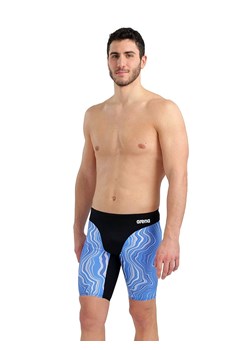 Arena Kąpielówki w kolorze czarno-niebieskim ze sklepu Limango Polska w kategorii Kąpielówki - zdjęcie 188698783