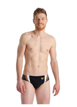 Arena Kąpielówki w kolorze czarno-pomarańczowym ze sklepu Limango Polska w kategorii Kąpielówki - zdjęcie 188698900