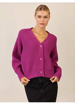 APART Kardigan w kolorze fioletowym ze sklepu Limango Polska w kategorii Swetry damskie - zdjęcie 188700090