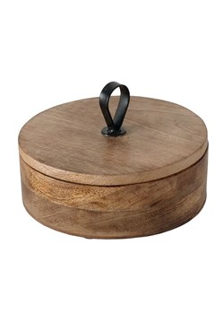 Boltze Pudełko "Kabir" w kolorze brązowym - wys. 13 cm ze sklepu Limango Polska w kategorii Akcesoria i przechowywanie - zdjęcie 188700684