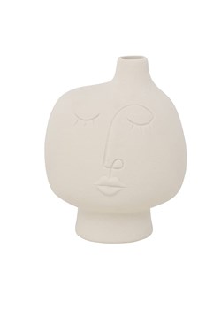 Boltze Wazon "Face" w kolorze kremowym - wys. 20 cm ze sklepu Limango Polska w kategorii Wazony - zdjęcie 188700713