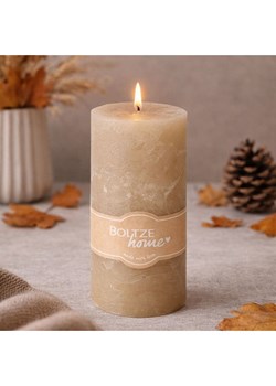 Boltze Świeca "Casual" w kolorze brązowym - 495 g ze sklepu Limango Polska w kategorii Świece i dyfuzory - zdjęcie 188700832