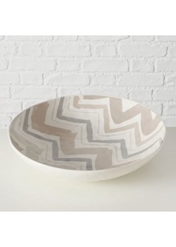 Boltze Miska "Zickzack" w kolorze beżowo-szarym - Ø 33,5 cm ze sklepu Limango Polska w kategorii Naczynia - zdjęcie 188700843