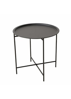 Boltze Stolik "Rocko" w kolorze czarnym - wys. 46 x Ø 46 cm ze sklepu Limango Polska w kategorii Stoliki kawowe - zdjęcie 188700913
