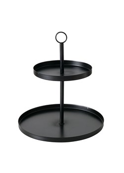 Boltze Etażerka "Samina" w kolorze czarnym - wys. 33 cm ze sklepu Limango Polska w kategorii Misy i tace dekoracyjne - zdjęcie 188700952