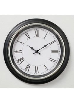 Boltze Zegar ścienny "Baltimore" w kolorze czarnym - Ø 40 cm ze sklepu Limango Polska w kategorii Zegary - zdjęcie 188700963