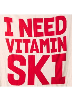 Boltze Koc "Skiing" w kolorze czerwono-kremowym - 170 x 130 cm ze sklepu Limango Polska w kategorii Tekstylia - zdjęcie 188700982