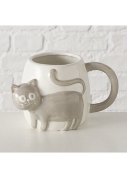 Boltze Kubek "Mollie" w kolorze biało-szarym - 400 ml ze sklepu Limango Polska w kategorii Naczynia - zdjęcie 188701041