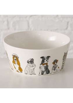 Boltze Miska w kolorze biało-szaro-jasnobrązowym na musli - wys. 6,5 x Ø 14,5 cm ze sklepu Limango Polska w kategorii Naczynia - zdjęcie 188701081