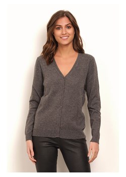 Soft Cashmere Kaszmirowy kardigan w kolorze antracytowym ze sklepu Limango Polska w kategorii Swetry damskie - zdjęcie 188701111