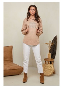 Soft Cashmere Bluza w kolorze beżowym ze sklepu Limango Polska w kategorii Bluzy damskie - zdjęcie 188701250