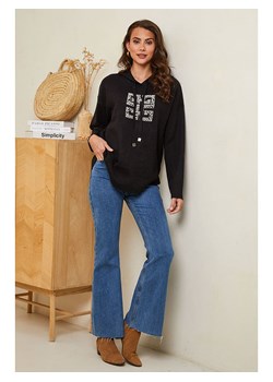 Soft Cashmere Bluza w kolorze czarnym ze sklepu Limango Polska w kategorii Bluzy damskie - zdjęcie 188701260