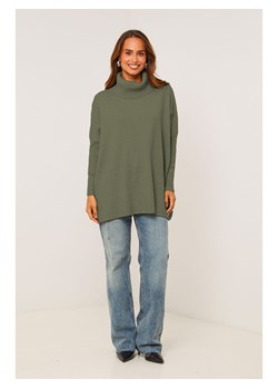 Soft Cashmere Golf w kolorze khaki ze sklepu Limango Polska w kategorii Swetry damskie - zdjęcie 188701300