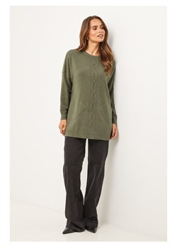 Soft Cashmere Sweter w kolorze khaki ze sklepu Limango Polska w kategorii Swetry damskie - zdjęcie 188701373