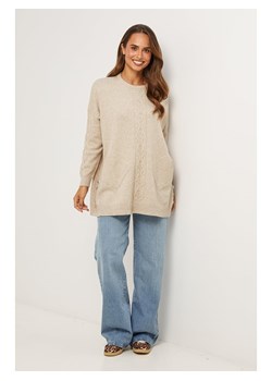 Soft Cashmere Sweter w kolorze szarobrązowym ze sklepu Limango Polska w kategorii Swetry damskie - zdjęcie 188701383