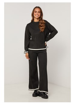 Soft Cashmere 2-częściowy zestaw w kolorze czarnym ze sklepu Limango Polska w kategorii Swetry damskie - zdjęcie 188701562