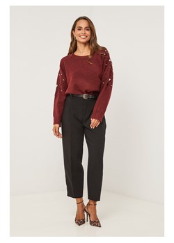 Soft Cashmere Sweter w kolorze bordowym ze sklepu Limango Polska w kategorii Swetry damskie - zdjęcie 188701904