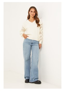 Soft Cashmere Sweter w kolorze kremowym ze sklepu Limango Polska w kategorii Swetry damskie - zdjęcie 188702014