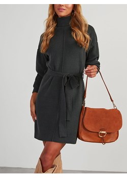 LA Angels Sukienka dzianinowa w kolorze antracytowym ze sklepu Limango Polska w kategorii Sukienki - zdjęcie 188702092