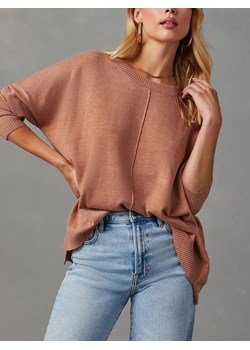 LA Angels Sweter w kolorze jasnobrązowym ze sklepu Limango Polska w kategorii Swetry damskie - zdjęcie 188705323