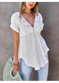 LA Angels Koszulka w kolorze białym ze sklepu Limango Polska w kategorii Bluzki damskie - zdjęcie 188705520