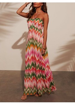 LA Angels Sukienka w kolorze zielono-pomarańczowo-jasnoróżowym ze sklepu Limango Polska w kategorii Sukienki - zdjęcie 188705931