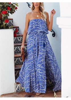 LA Angels Sukienka w kolorze niebiesko-kremowym ze sklepu Limango Polska w kategorii Sukienki - zdjęcie 188706230