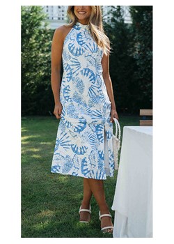 LA Angels Sukienka w kolorze kremowo-niebieskim ze sklepu Limango Polska w kategorii Sukienki - zdjęcie 188706494