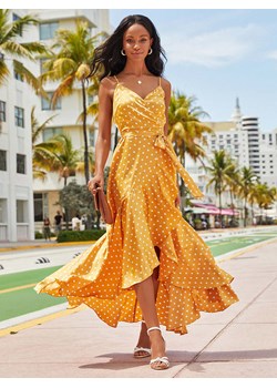 LA Angels Sukienka w kolorze musztardowym ze sklepu Limango Polska w kategorii Sukienki - zdjęcie 188706583