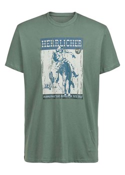 Herrlicher Koszulka w kolorze zielonym ze sklepu Limango Polska w kategorii T-shirty męskie - zdjęcie 188707090