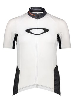 Oakley Koszulka kolarska "Jawbreaker" w kolorze biało-czarnym ze sklepu Limango Polska w kategorii T-shirty męskie - zdjęcie 188707833