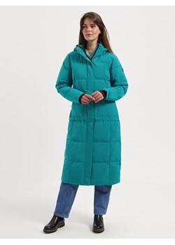 TRAVELIN' Płaszcz pikowany "Franska" w kolorze turkusowym ze sklepu Limango Polska w kategorii Kurtki damskie - zdjęcie 188708464