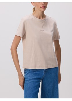 Reserved - T-shirt z nadrukiem - złamana biel ze sklepu Reserved w kategorii Bluzki damskie - zdjęcie 188709601