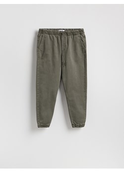 Reserved - Jeansy jogger fit - zielony ze sklepu Reserved w kategorii Jeansy męskie - zdjęcie 188710132