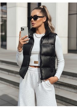 Pikowana kamizelka damska WILLOW czarna Dstreet TY3796 ze sklepu DSTREET.PL w kategorii Kamizelki damskie - zdjęcie 188710753