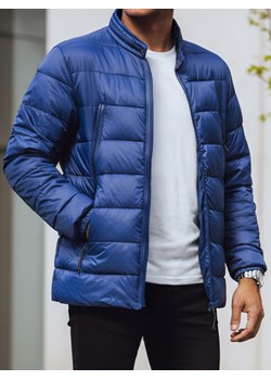 Kurtka męska pikowana granatowa Dstreet TX4446 ze sklepu DSTREET.PL w kategorii Kurtki męskie - zdjęcie 188710893