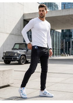 Spodnie męskie czarne Dstreet UX3800 ze sklepu DSTREET.PL w kategorii Spodnie męskie - zdjęcie 188710913