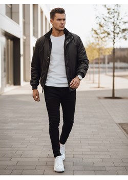 Kurtka męska przejściowa czarna Dstreet TX4583 ze sklepu DSTREET.PL w kategorii Kurtki męskie - zdjęcie 188710963