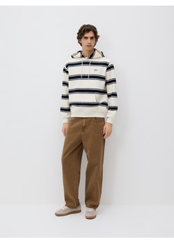 Reserved - Bluza z kapturem - złamana biel ze sklepu Reserved w kategorii Bluzy męskie - zdjęcie 188711134