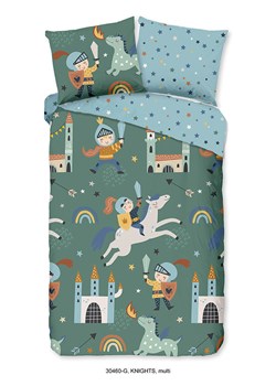 Good Morning Komplet pościeli "Knights" w kolorze zielonym ze sklepu Limango Polska w kategorii Pościel dziecięca - zdjęcie 188711871