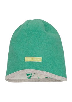 loud + proud Wełniana czapka w kolorze zielonym ze sklepu Limango Polska w kategorii Czapki dziecięce - zdjęcie 188712024