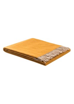 Lanerossi Wełniany koc "Ulisse" w kolorze pomarańczowym - 180 x 130 cm ze sklepu Limango Polska w kategorii Tekstylia - zdjęcie 188712260