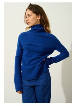 AUTHENTIC CASHMERE Kaszmirowy golf "Fornet" w kolorze niebieskim ze sklepu Limango Polska w kategorii Swetry damskie - zdjęcie 188712530