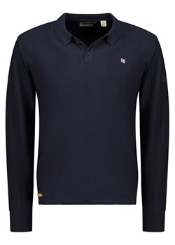 Geographical Norway Sweter "Fiji" w kolorze granatowym ze sklepu Limango Polska w kategorii Swetry męskie - zdjęcie 188712582